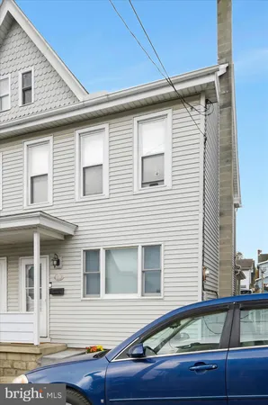 a view of a house with a balcony
