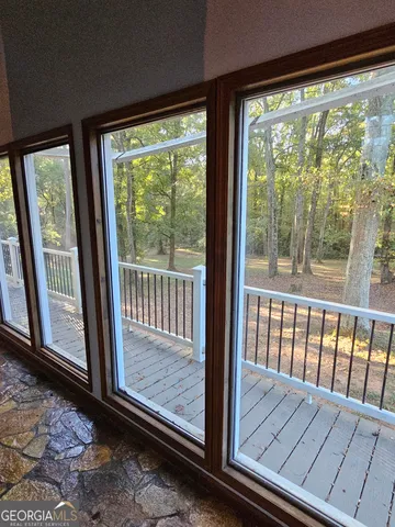 a view of a wooden floor