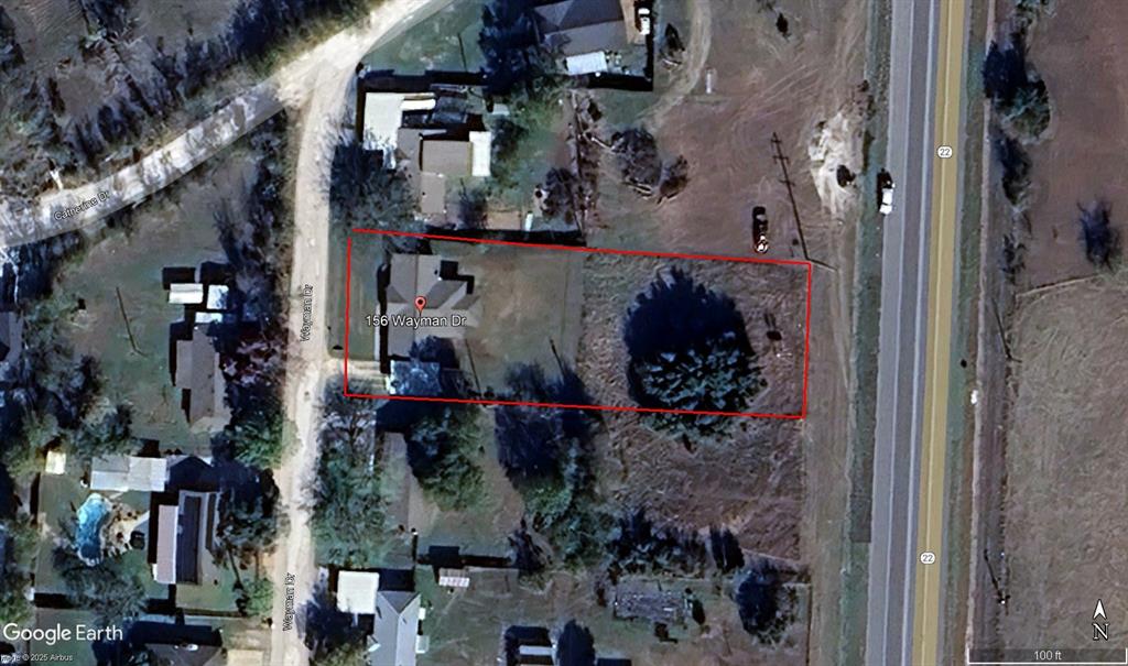 156 Wayman Drive Whitney, TX 76692 - Photo 3 of 20 an aerial view of a house