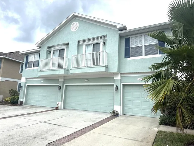 a view of a house with a outdoor space