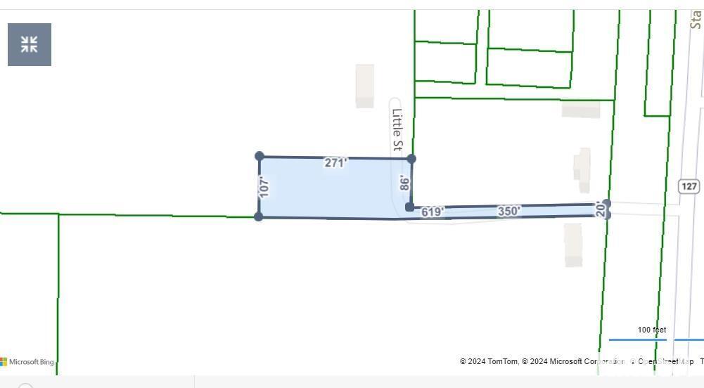 1 Little Street Tamms, IL 62988 - Photo 2 of 2 a picture of a room with a floor to a window