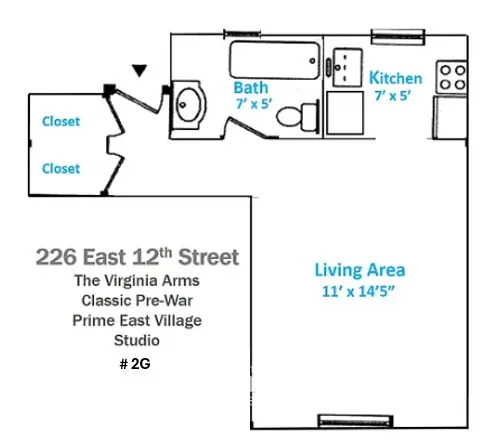 a view of a building with door