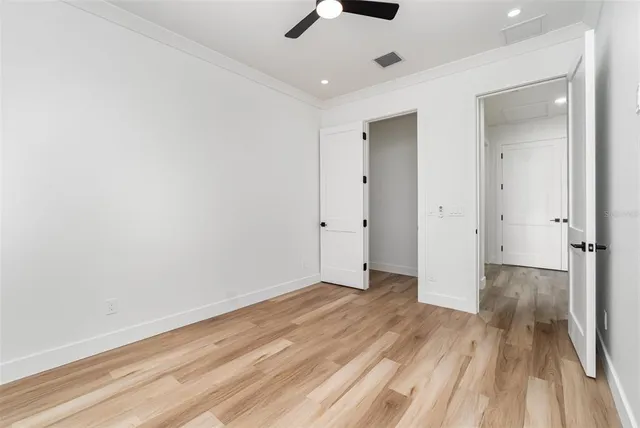 wooden floor in an empty room