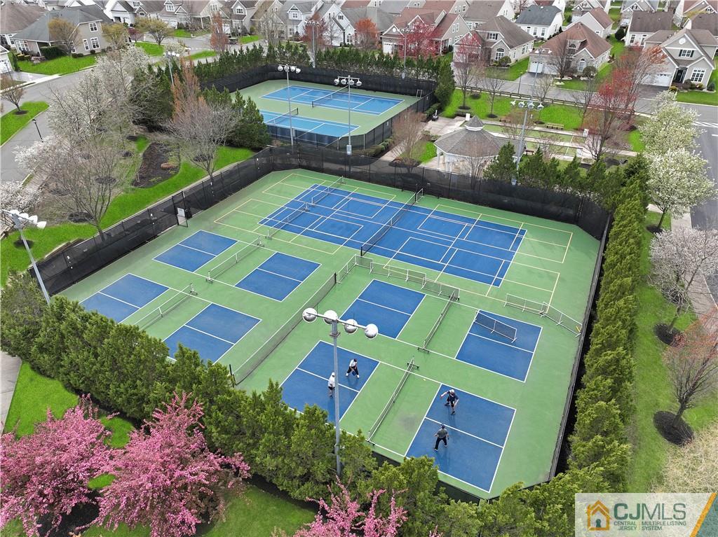 18 Mandrake Road Monroe Township, NJ 08831 - Photo 44 of 44 an aerial view of a chairs and table on the terrace