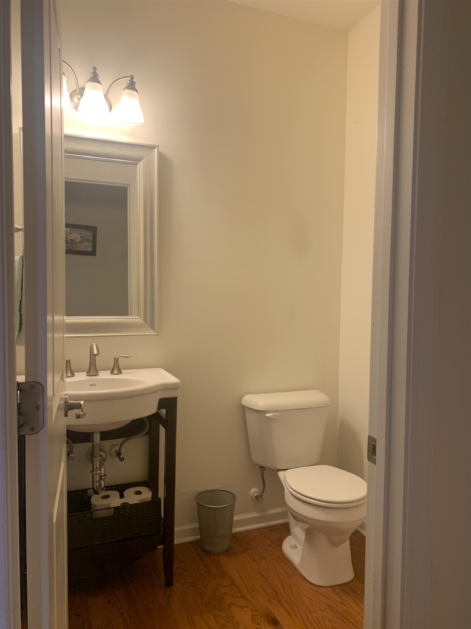 611 Edgewater Ridge Court Apex, NC 27523 - Photo 15 of 16 2nd flr powder room