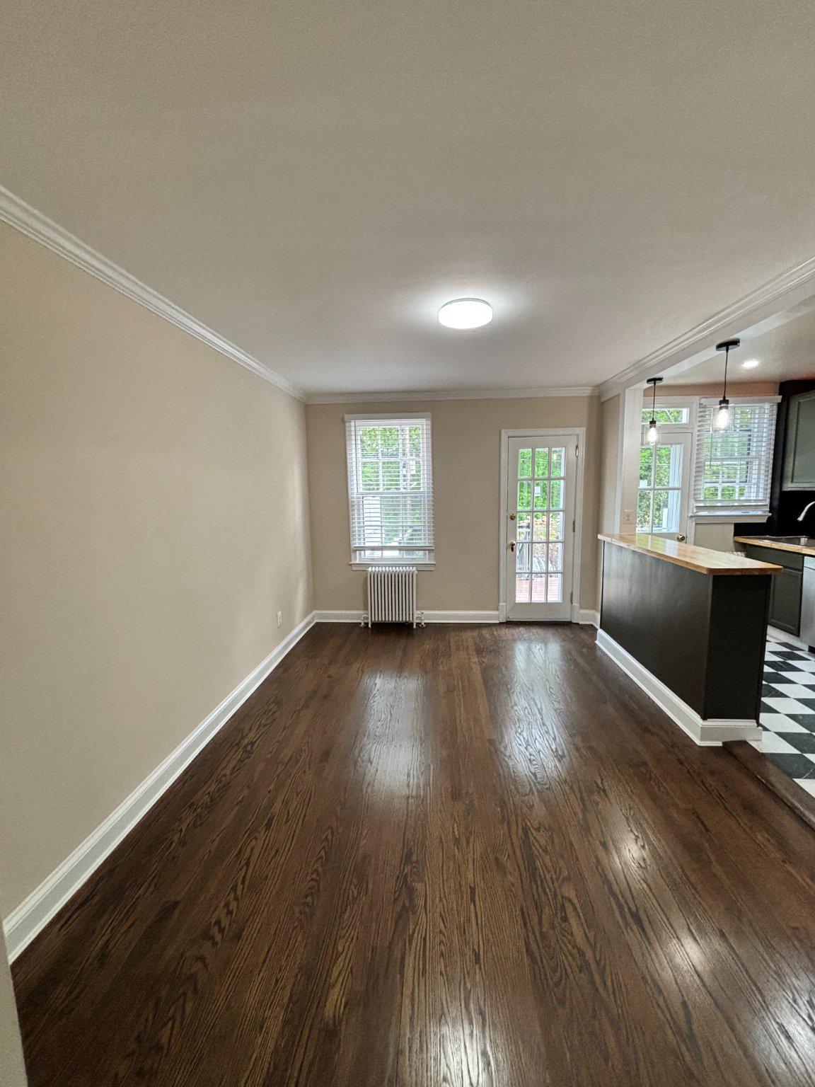 3756 W Street Northwest Washington, DC 20007 - Photo 5 of 20 Dining room with access to deck/parking