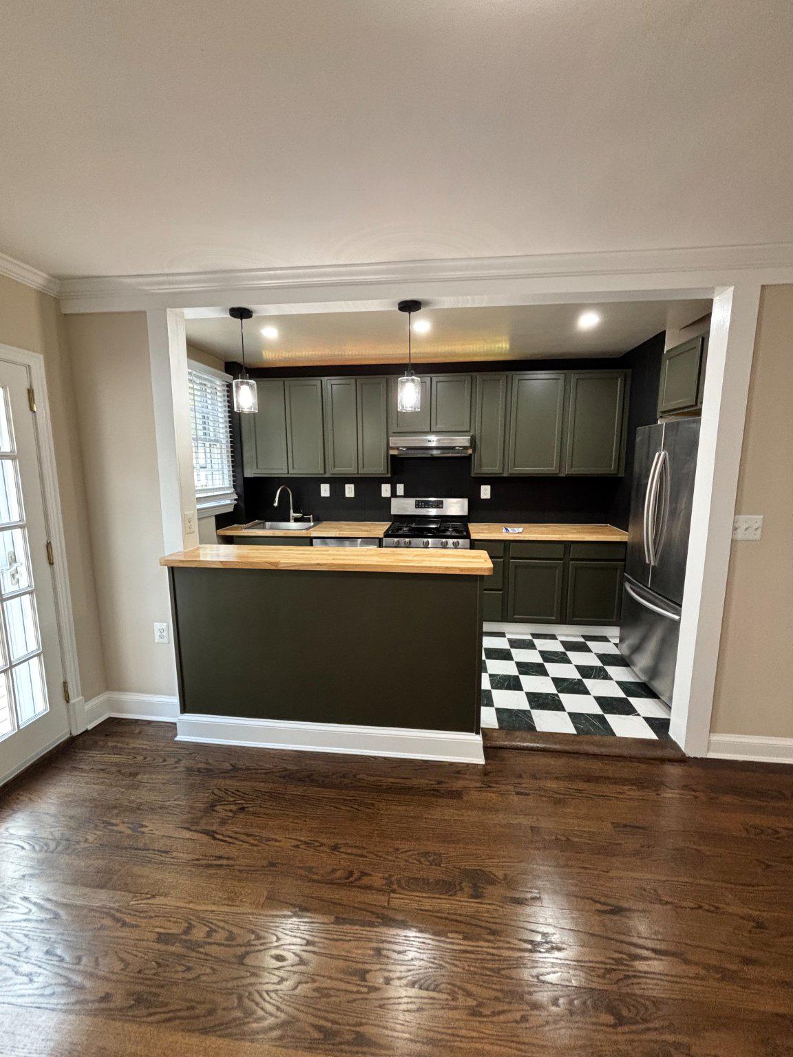 3756 W Street Northwest Washington, DC 20007 - Photo 7 of 20 Newly renovated kitchen open to dining