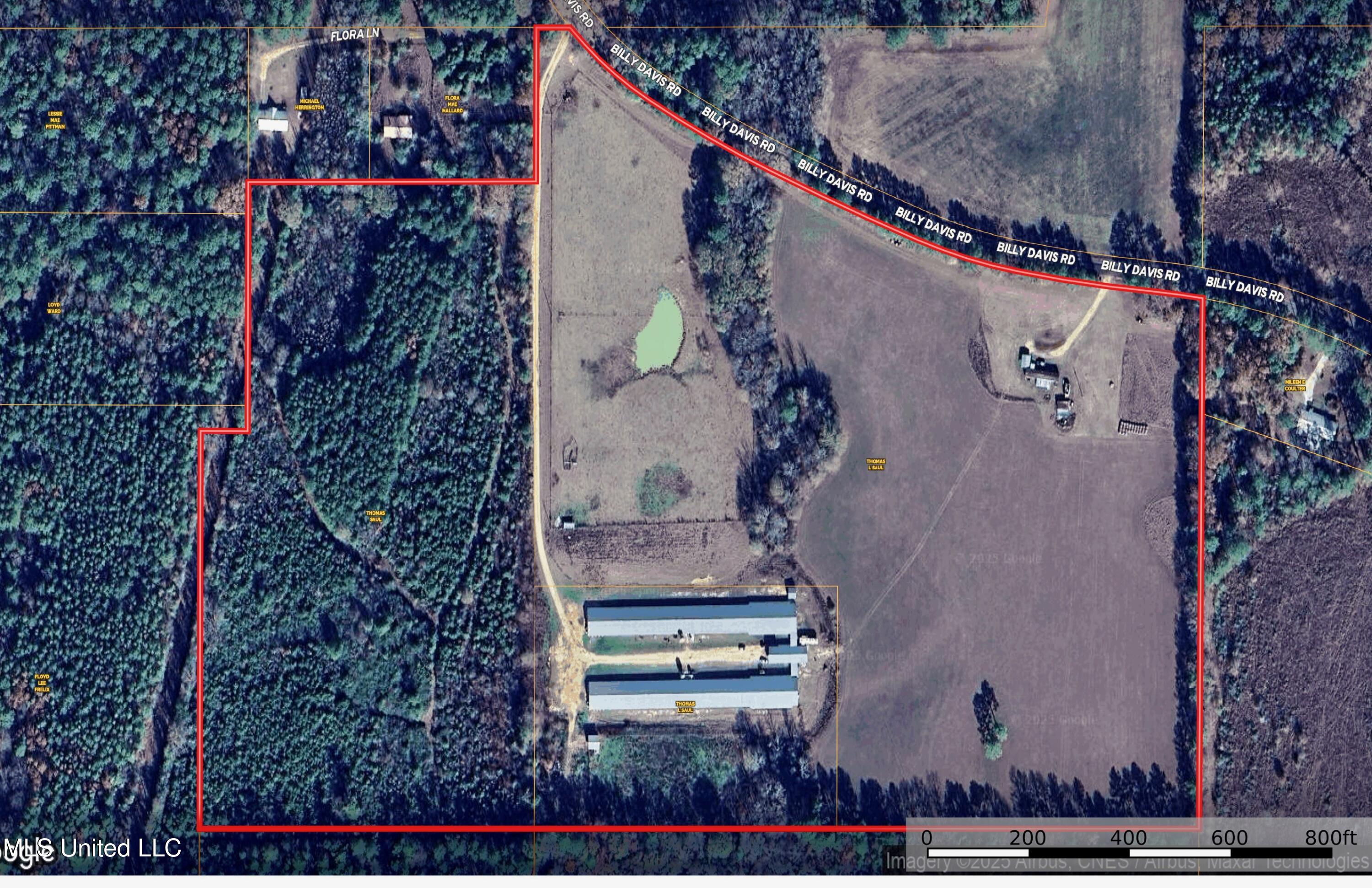 320 Billy Davis Road Silver Creek, MS 39663 - Photo 34 of 34 MAP - JPEG