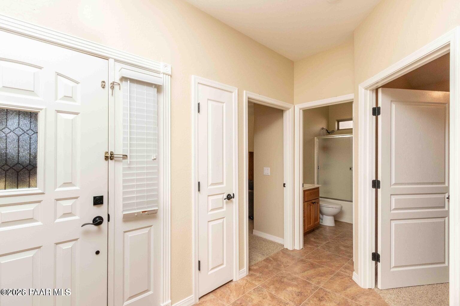 12933 Ponce Street Dewey, AZ 86327 - Photo 3 of 41 wooden view of a bathroom with a glass door shower