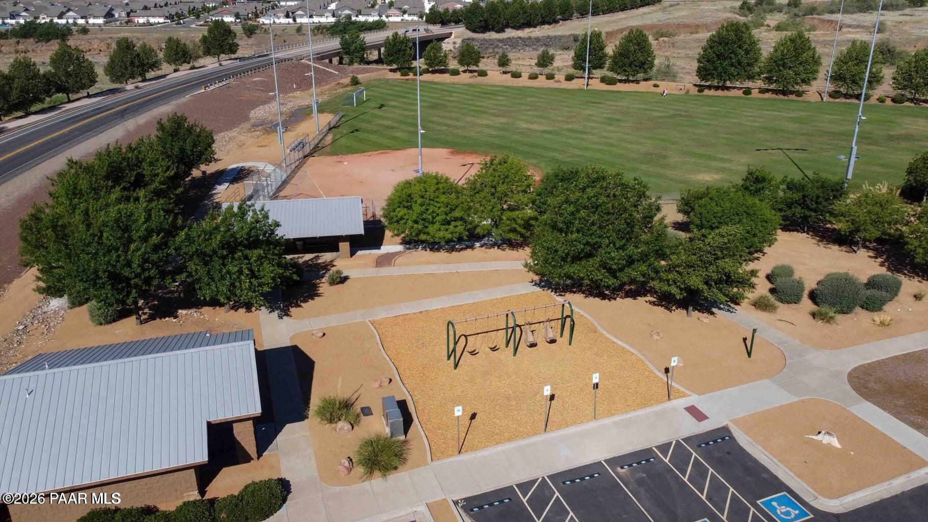 12933 Ponce Street Dewey, AZ 86327 - Photo 41 of 41 an aerial view of a house with a yard
