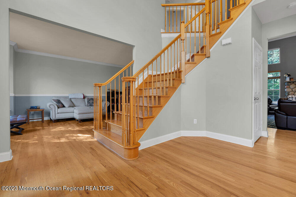 30 Erin Drive Jackson, NJ 08527 - Photo 16 of 105 a view of entryway and hall with wooden floor