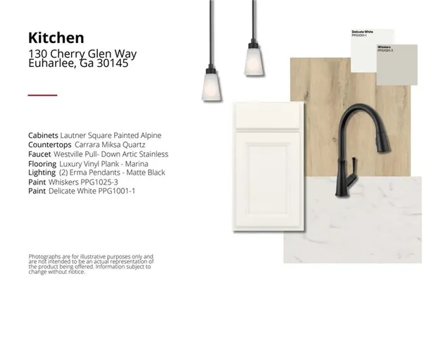 $404,990 | 1006 Blossom Lane, Euharlee, GA 30145