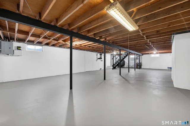 a view of storage and utility room