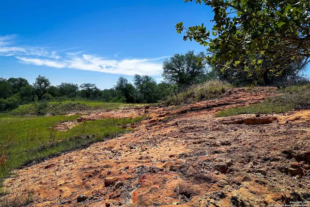 a view of outdoor space with mountain view