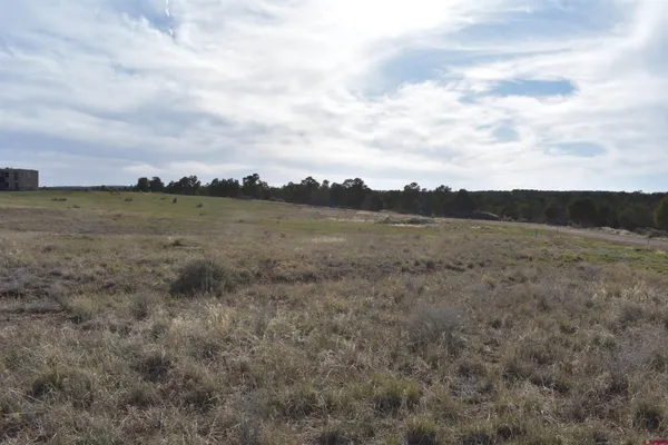 a view of an outdoor space and mountain view
