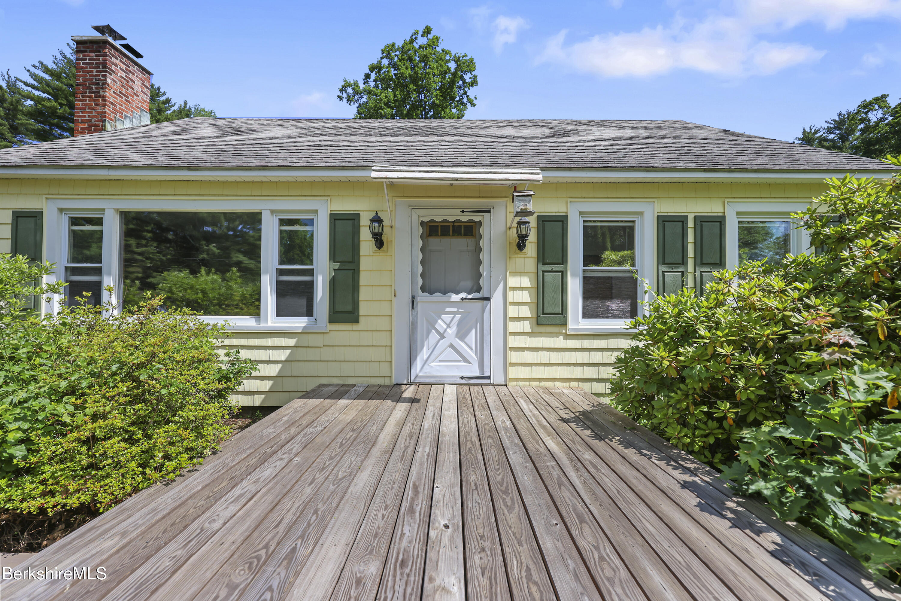 397 Clayton Road Sheffield, MA 01222 - Photo 2 of 37 Front entry deck