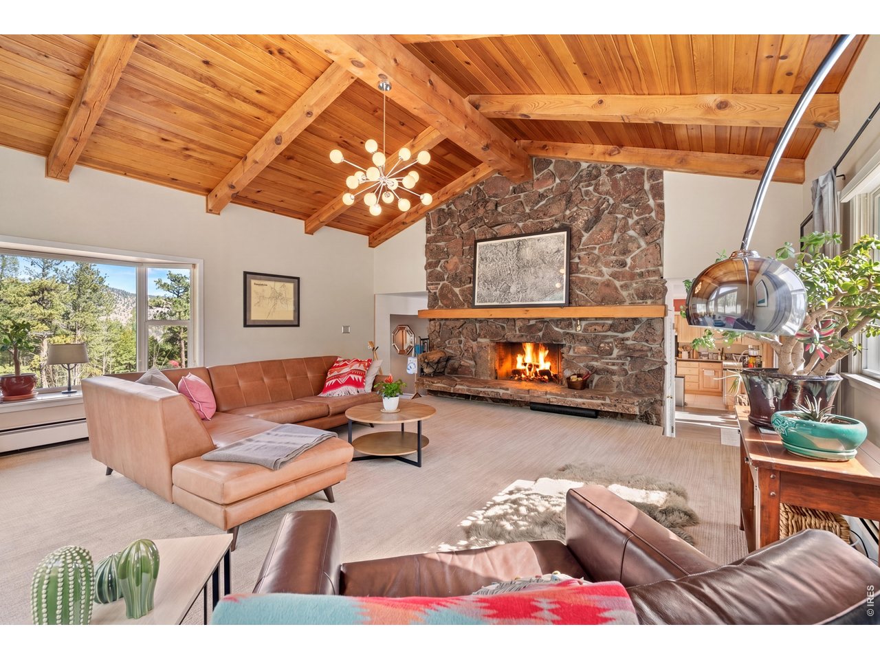 Mountain Modern w/ Dual Sided Fireplace