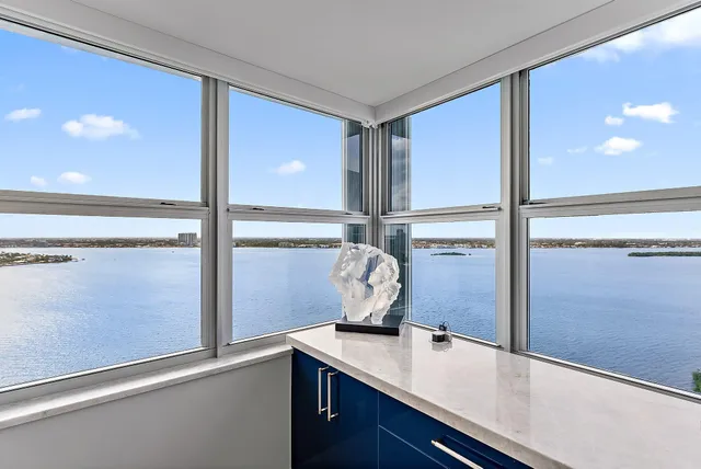 a room with a window