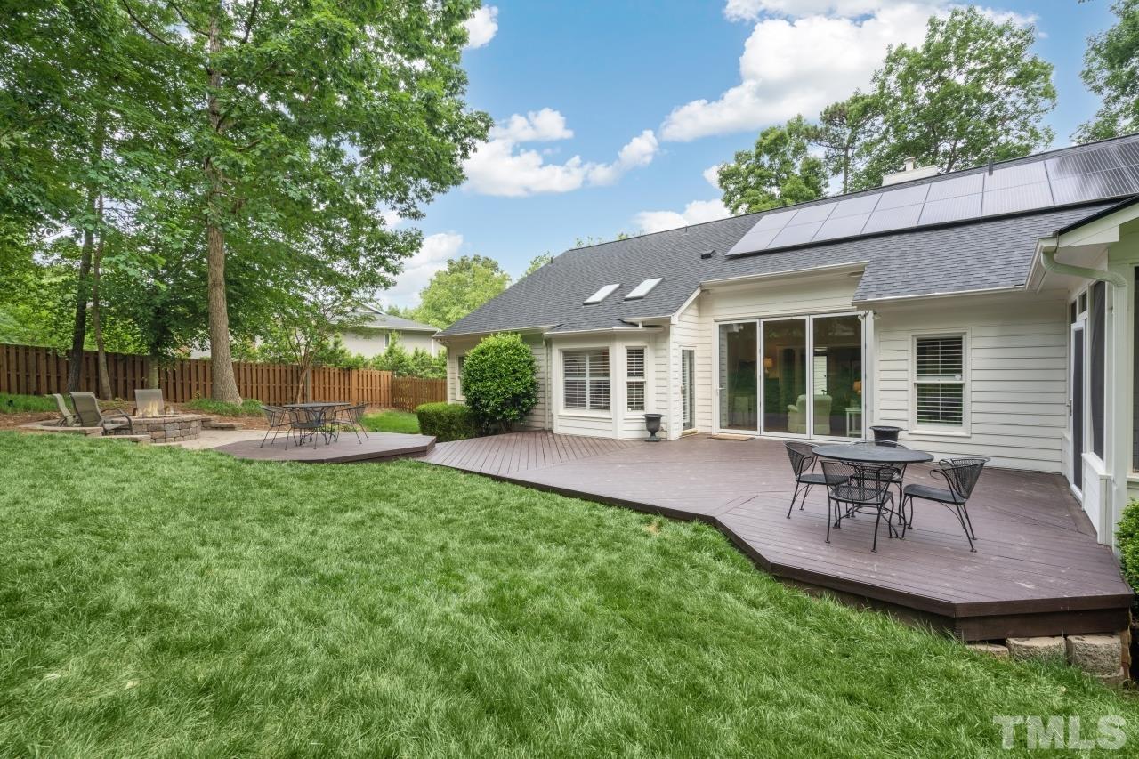 4401 Touchstone Forest Road Raleigh, NC 27612 - Photo 33 of 44 a view of house with a backyard