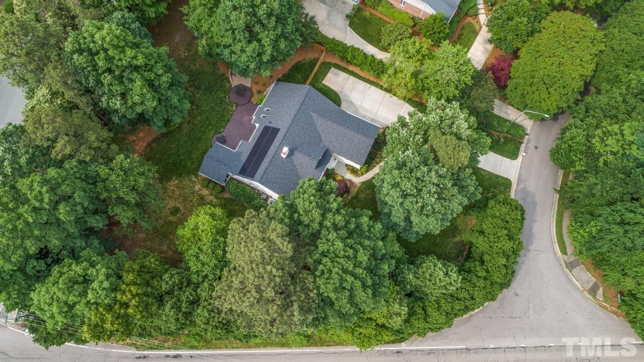 4401 Touchstone Forest Road Raleigh, NC 27612 - Photo 39 of 44 an aerial view of house with yard