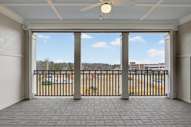 a view of city with tall buildings