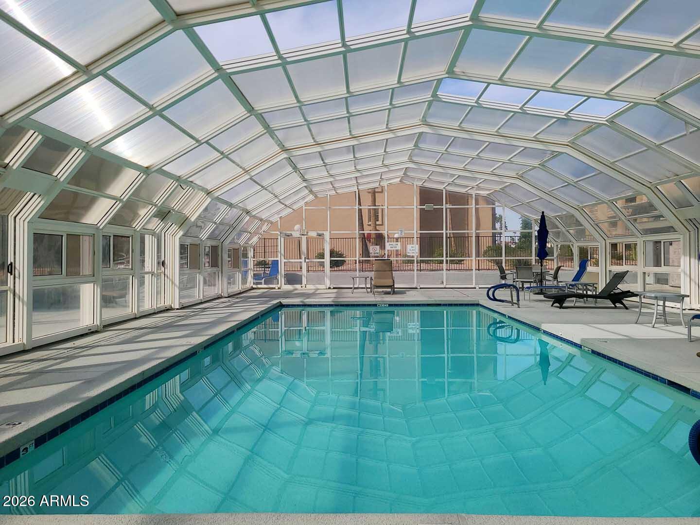 7860 East Camelback Road, Unit 309 Scottsdale, AZ 85251 - Photo 42 of 48 Scottsdale Shadows-Retractible Roof Pool