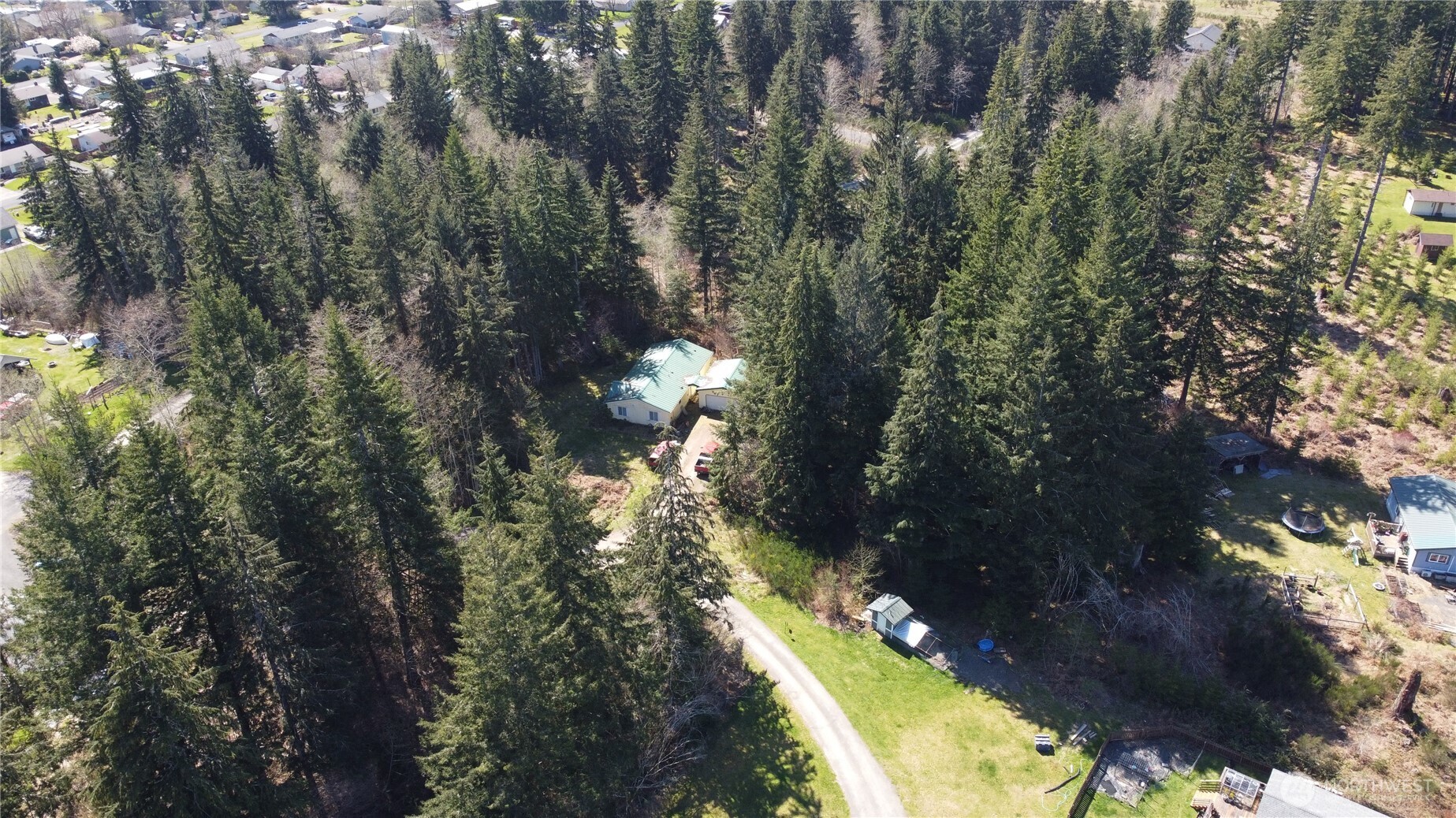 746 Trillium Avenue Forks, WA 98331 - Photo 1 of 10 a view of lake from yard