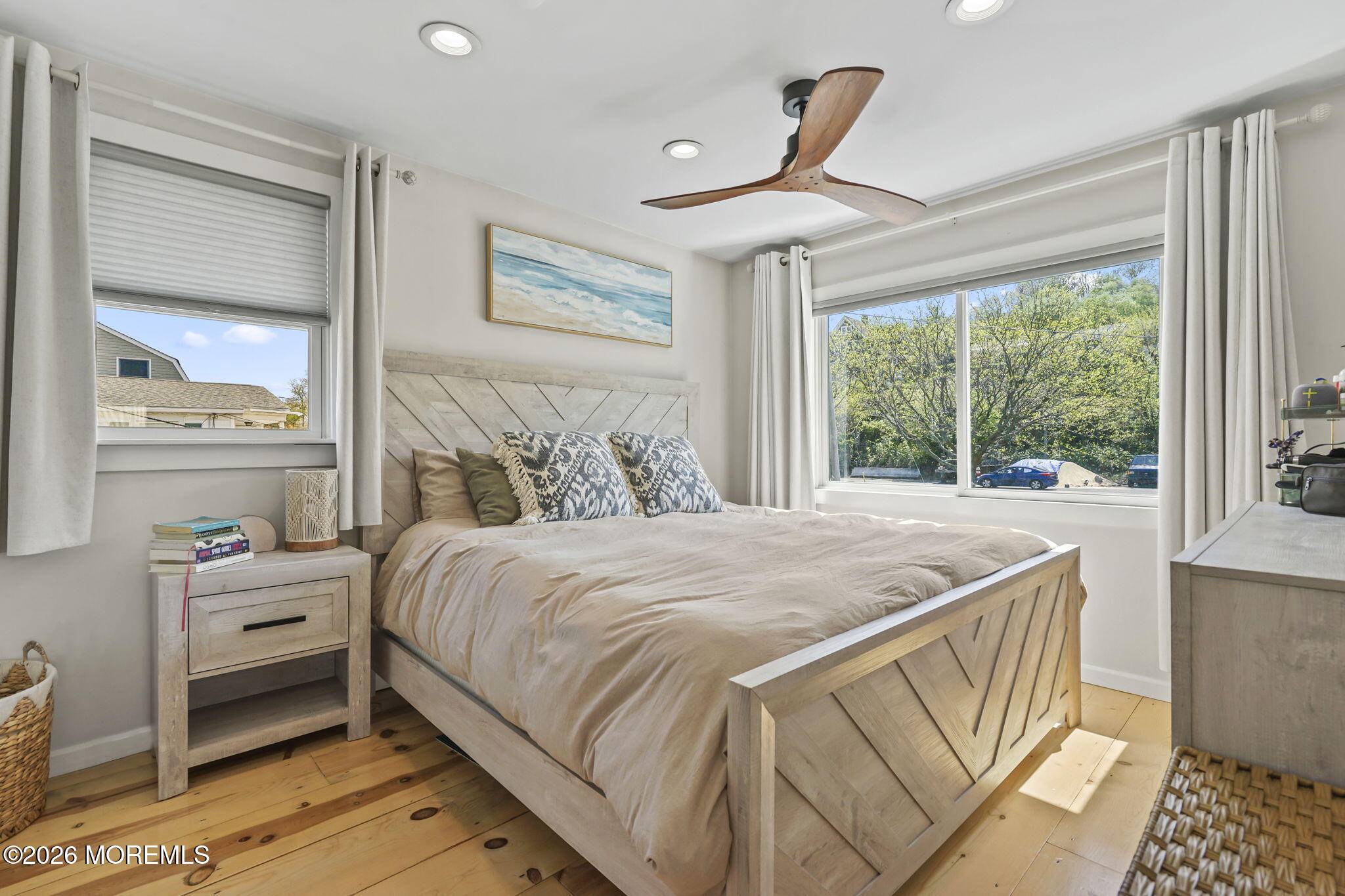 30 2nd Street Highlands, NJ 07732 - Photo 11 of 29 a bedroom with a bed and a large window