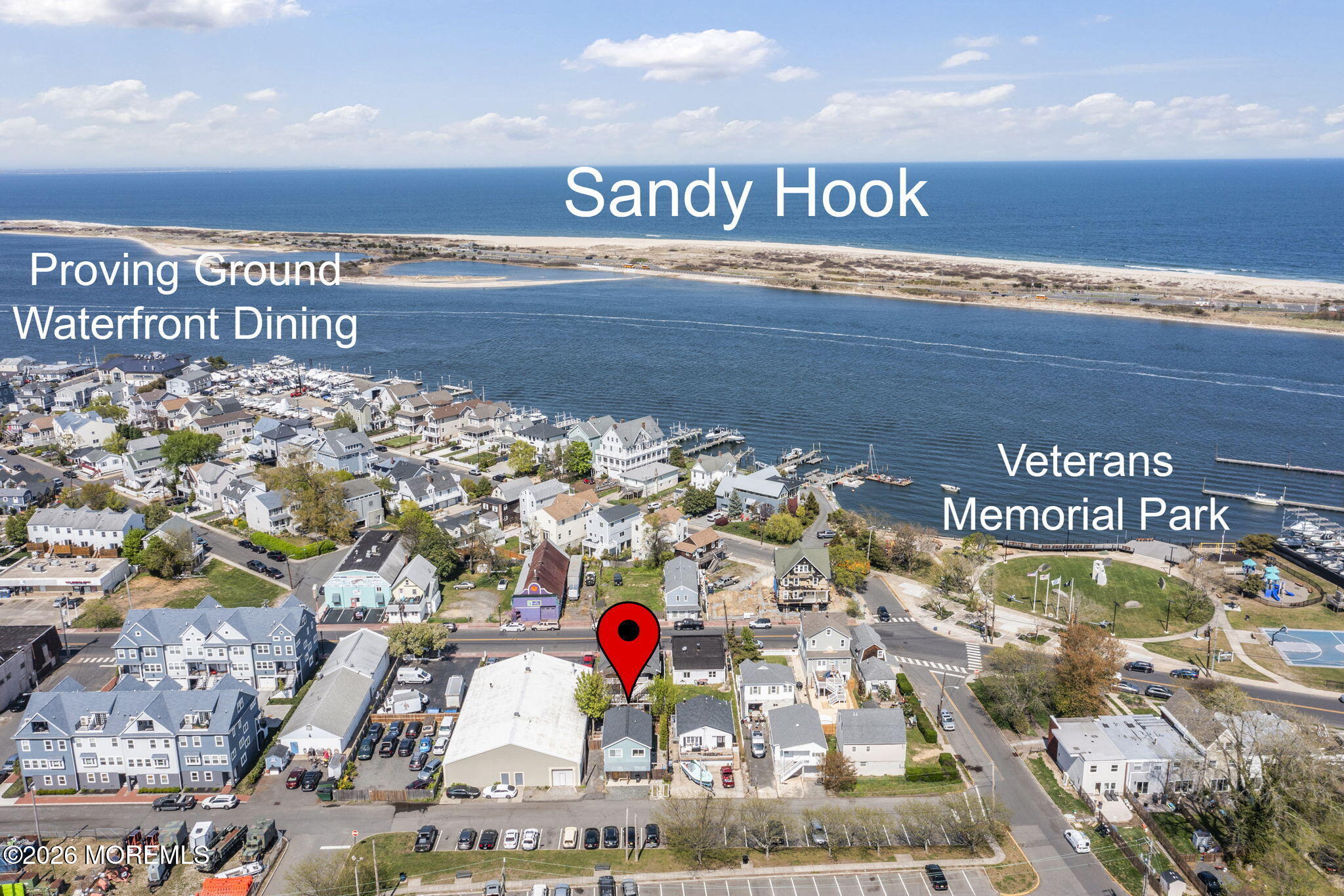 30 2nd Street Highlands, NJ 07732 - Photo 26 of 29 a view of a water with a building