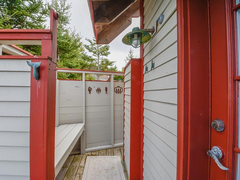 533 Jericho Bay Road Swans Island, ME 04685 - Photo 25 of 44 Sweet exterior Hot water shower.