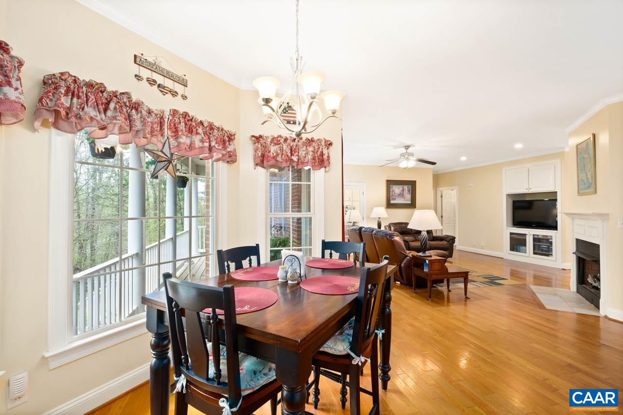 323 Buffalo Run Road Stanardsville, VA 22973 - Photo 14 of 37 a view of a dining room with furniture window and outside view