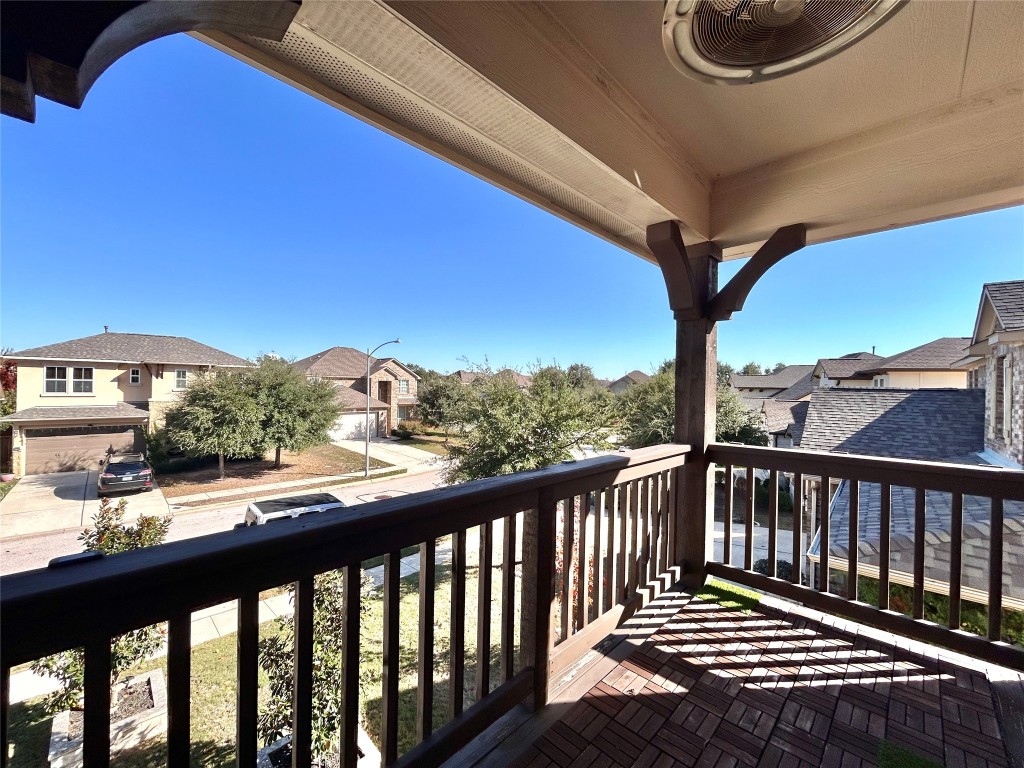 9313 Kyles Stake Road Austin, TX 78717 - Photo 29 of 40 Balcony with a residential view