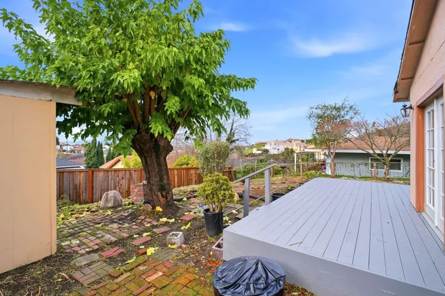 a view of a house with wooden floor