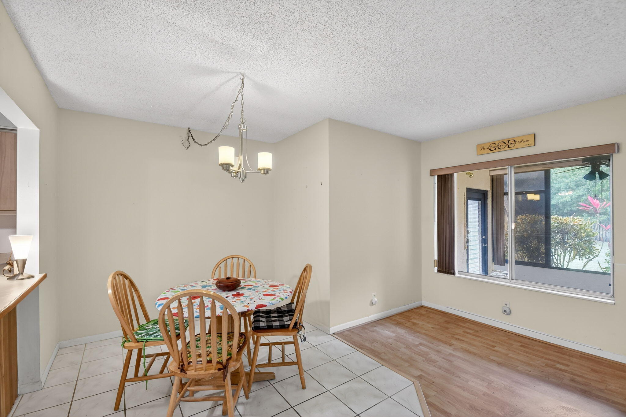 328 Pine Ridge Circle, Unit C1 Greenacres, FL 33463 - Photo 11 of 47 a view of a dining room with furniture window and outside view