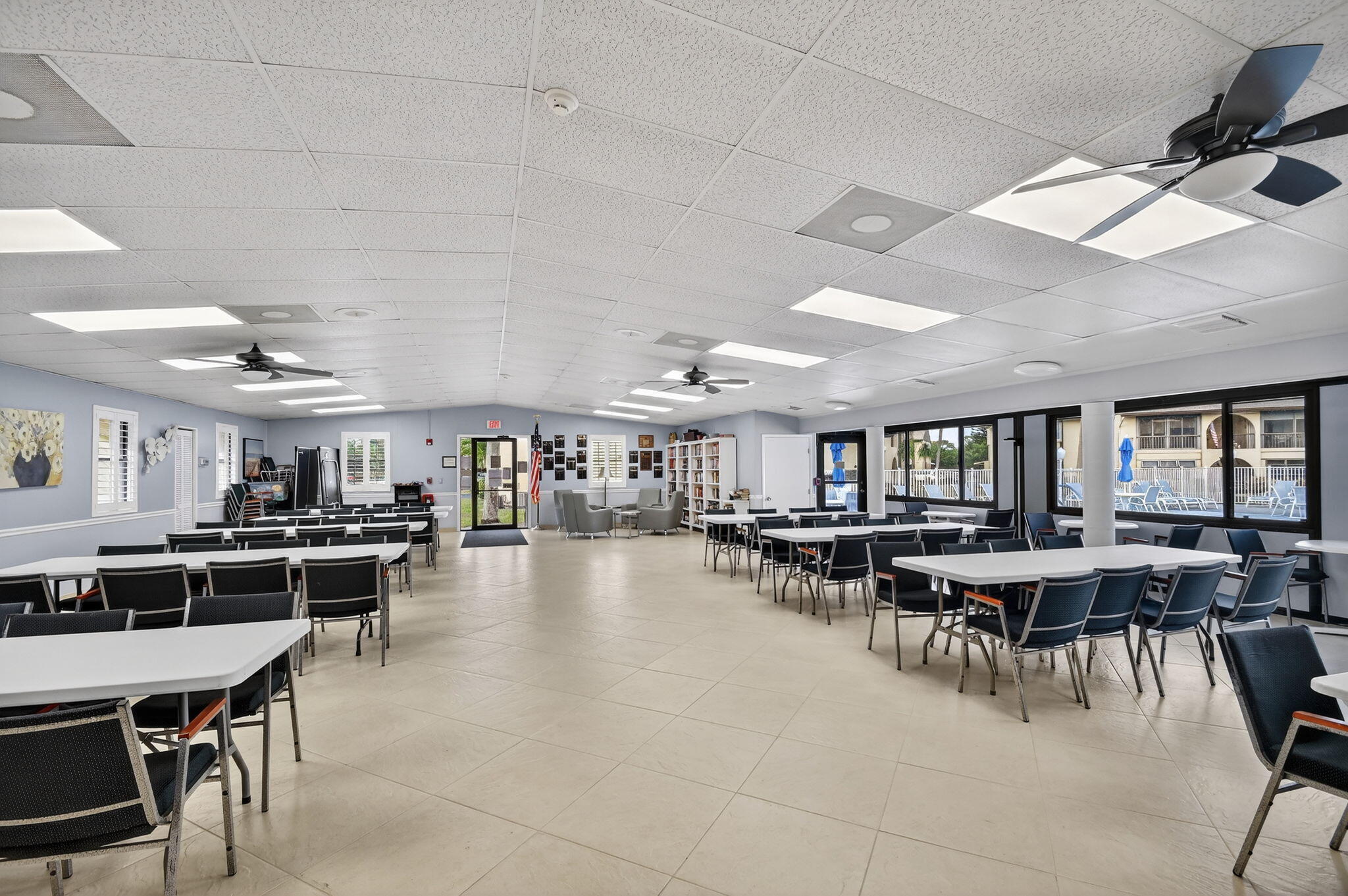 328 Pine Ridge Circle, Unit C1 Greenacres, FL 33463 - Photo 43 of 47 a view of a dining area with furniture window and wooden floor