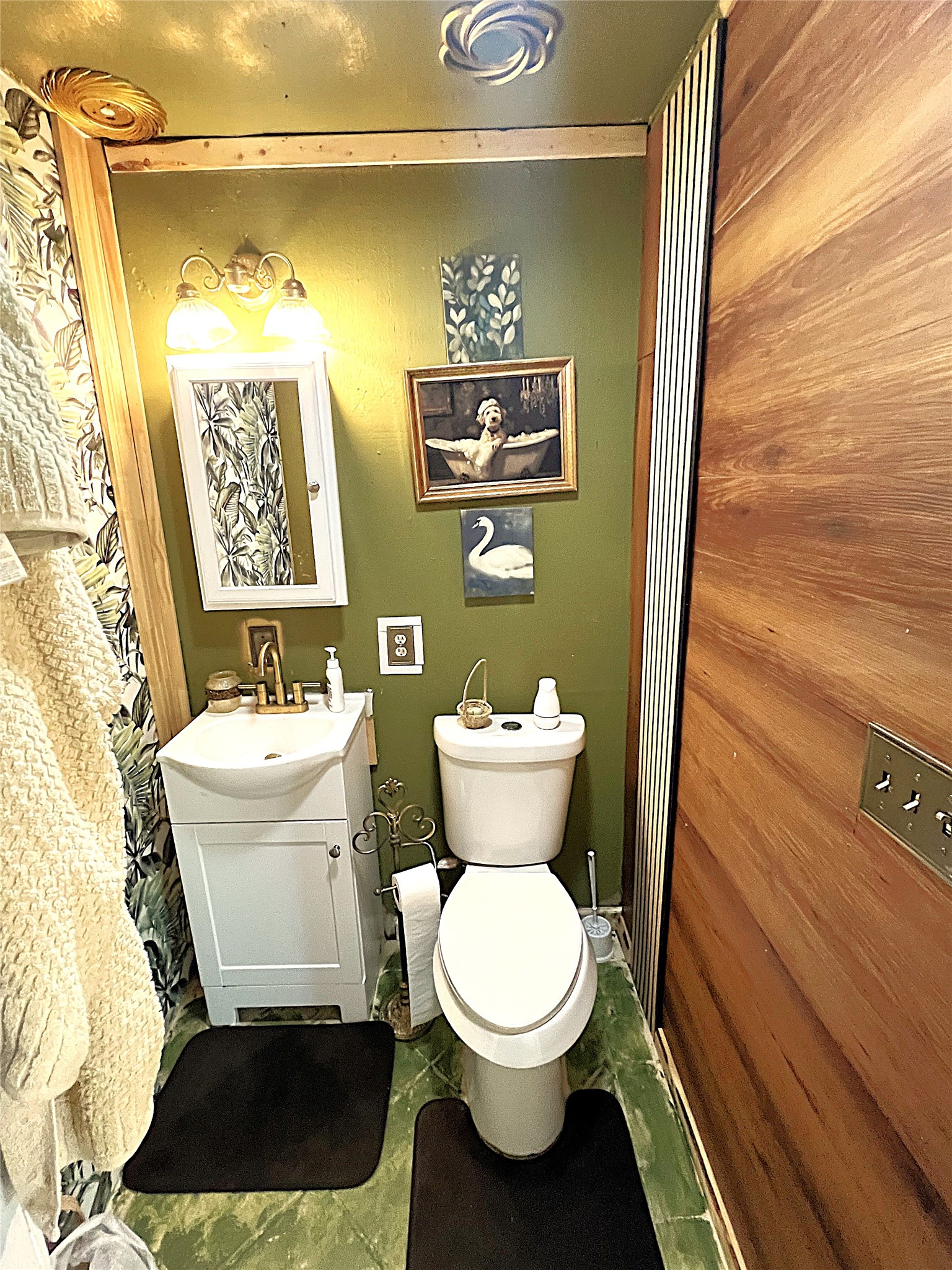2503 River Crest, Unit 1 Houston, TX 77338 - Photo 22 of 28 a bathroom with a toilet and a sink