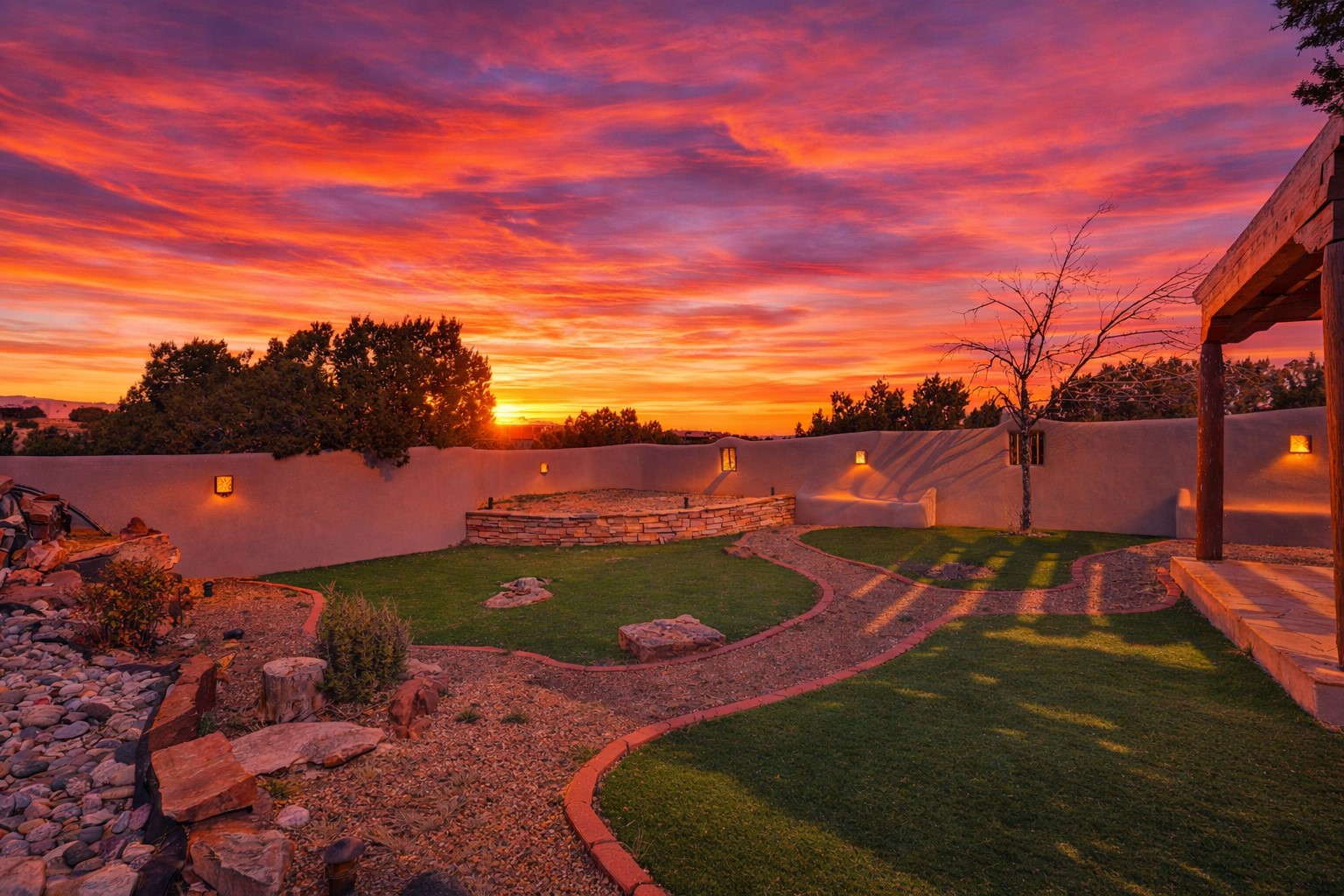 51 Rito Guicu Santa Fe, NM 87507 - Photo 2 of 62 Great Sunsets