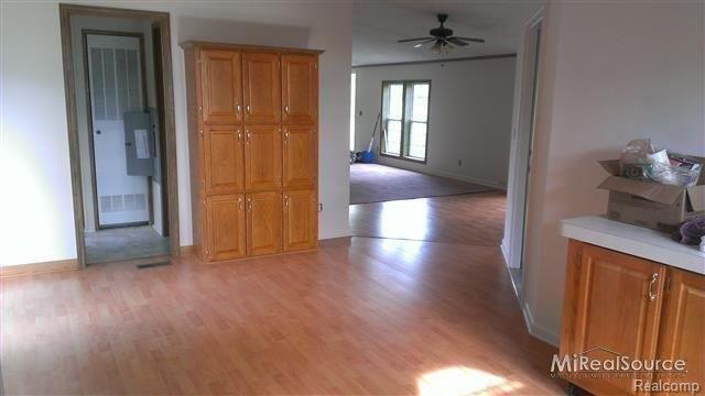 Kitchen is massive!! Laundry room right next door with a HUGE walkin pantry!
