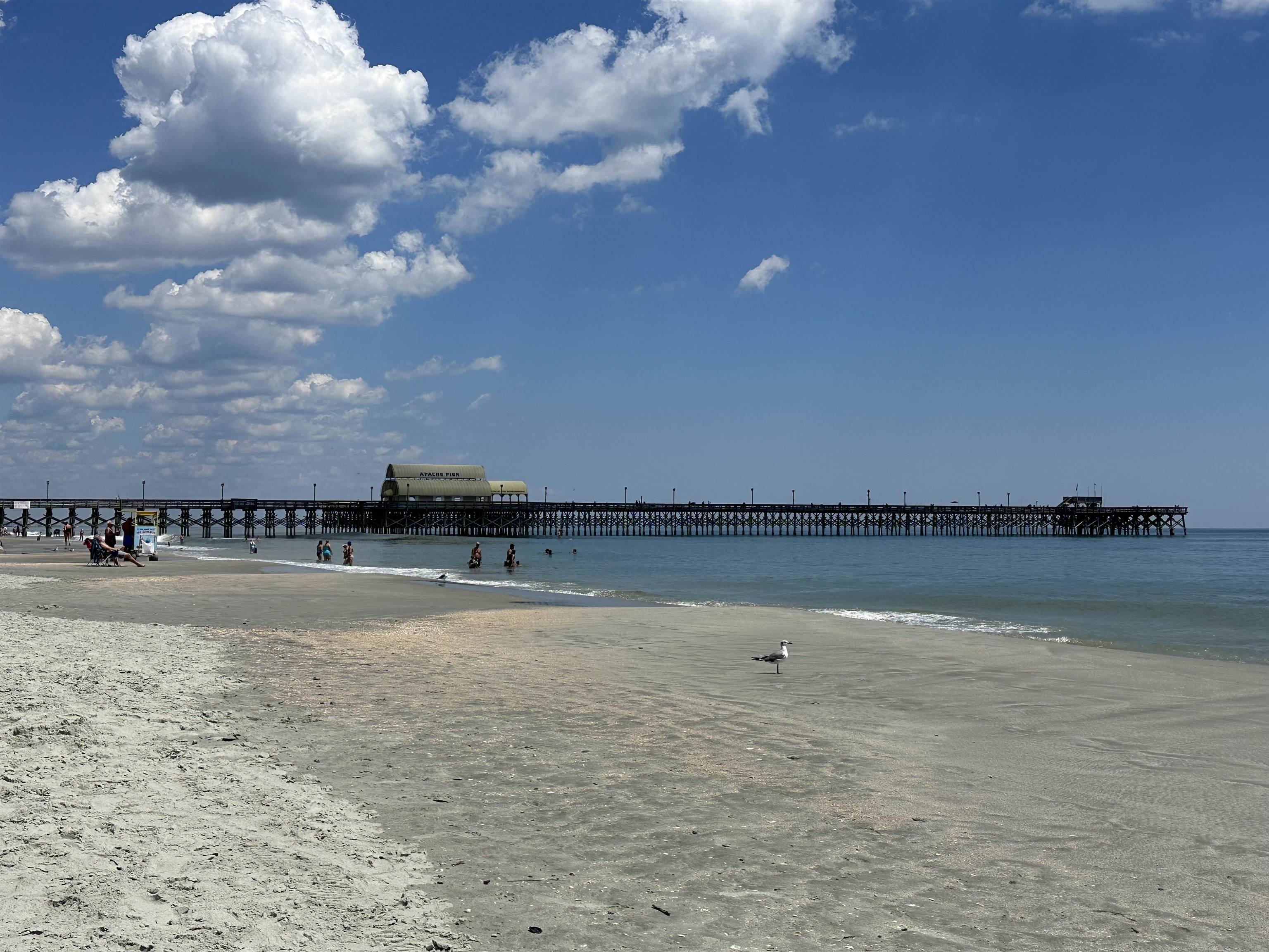 351 Lake Arrowhead Road, Unit 211 Myrtle Beach, SC 29572 - Photo 38 of 40 Water view featuring a pier and local beach