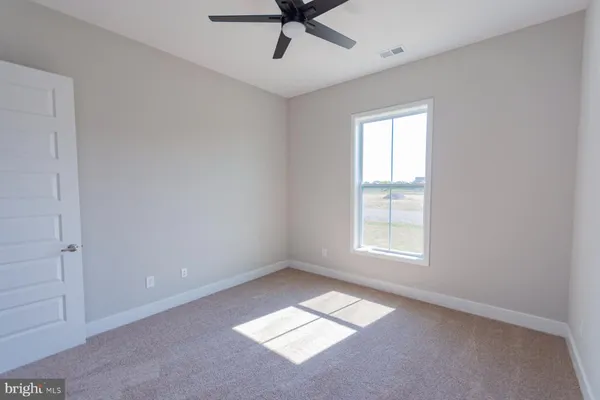 a view of an empty garage