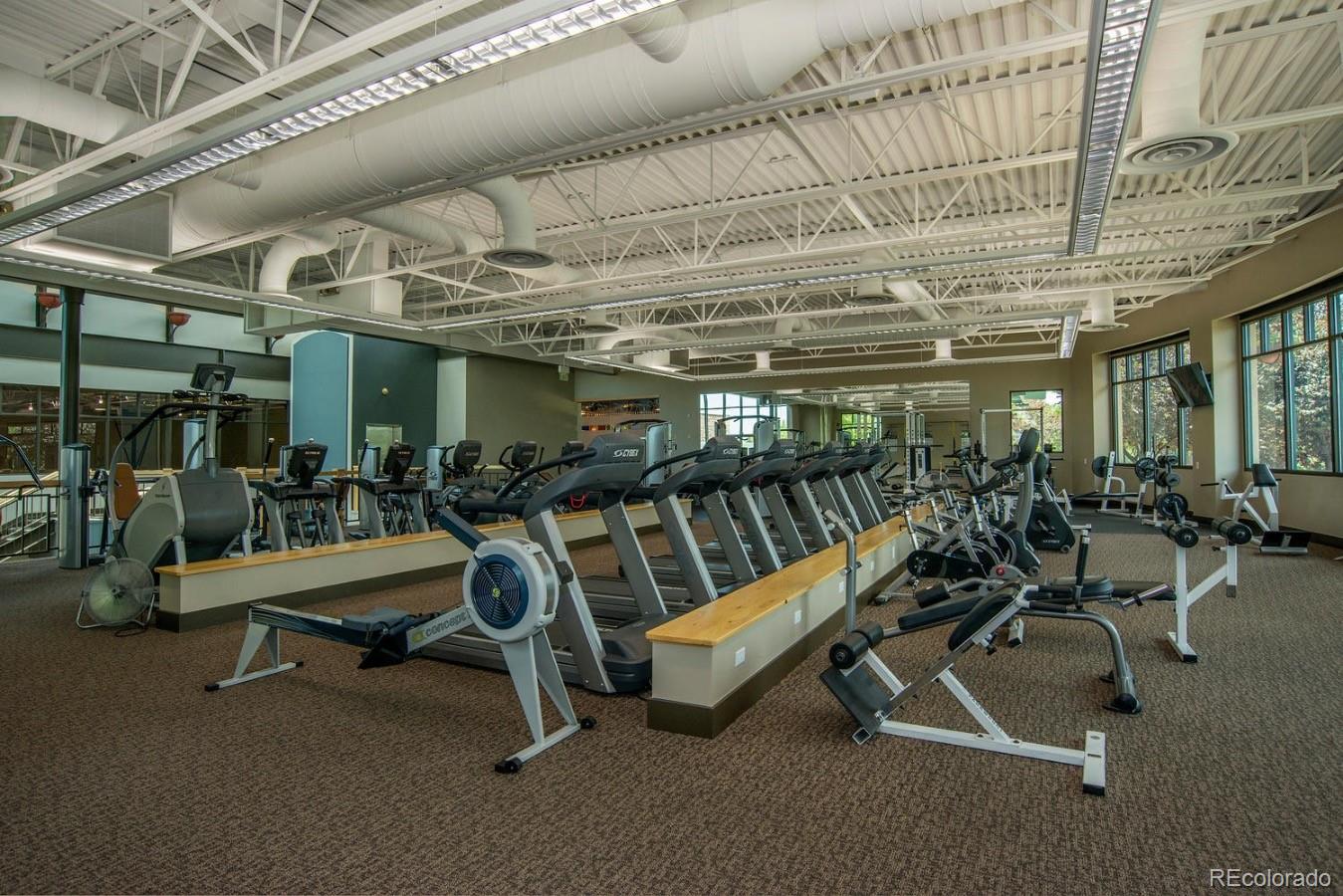 6486 Silver Mesa Drive, Unit B Highlands Ranch, CO 80130 - Photo 26 of 29 a view of a room with gym equipment