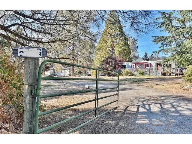 a view of outdoor space building and trees
