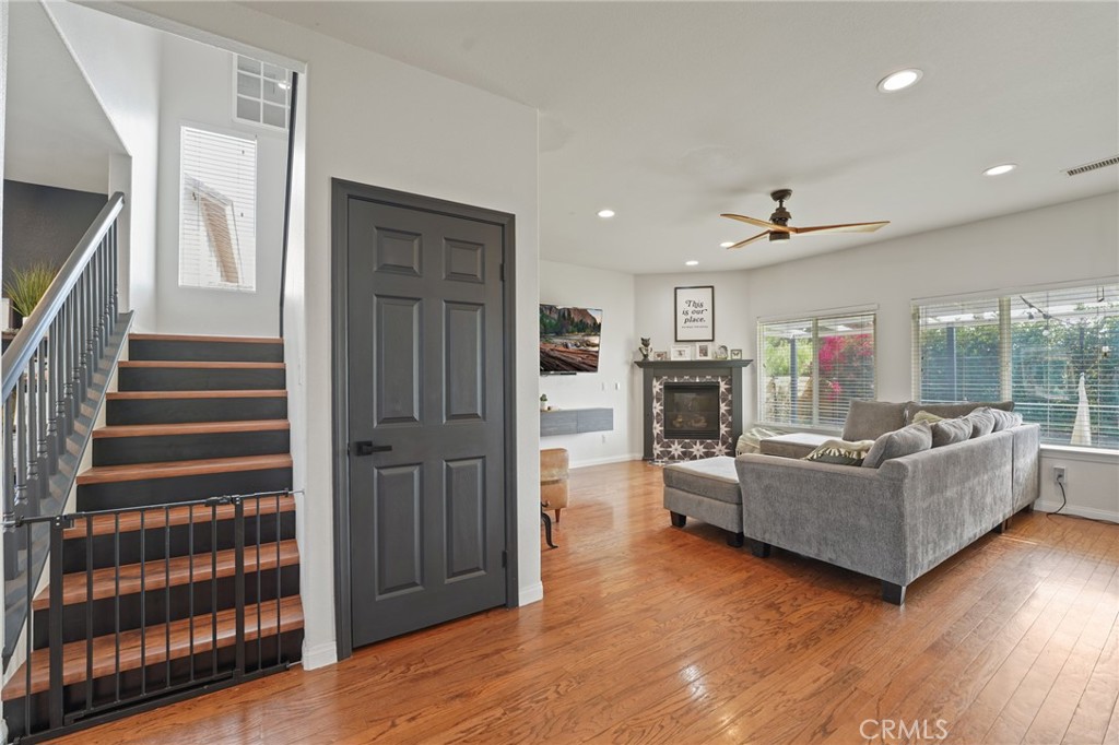 14289 Meadowlands Drive Riverside, CA 92503 - Photo 9 of 62 Stairs and Living Room