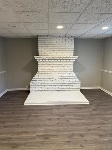 a view of wooden floor