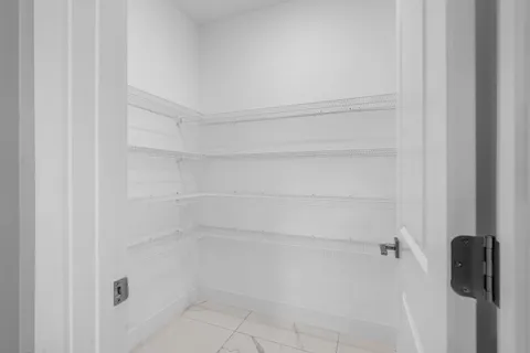 a view of a walk in closet