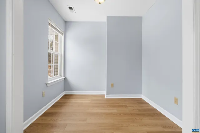 a view of a room with racks