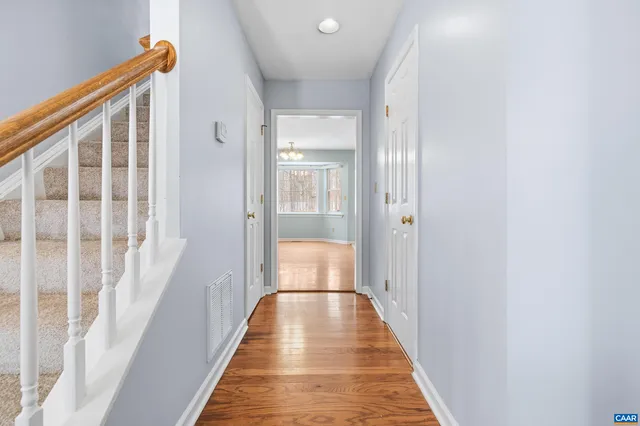 wooden floor in an empty room
