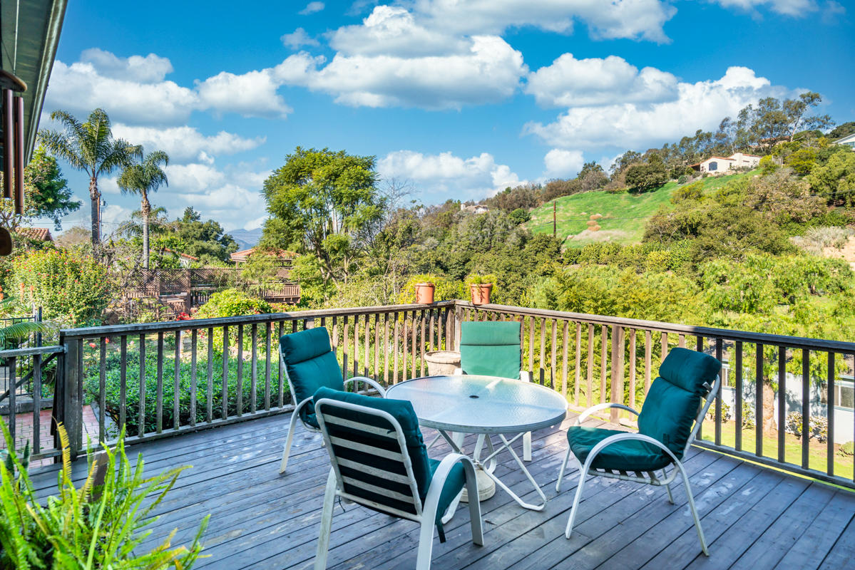 7031 Shepard Mesa Road Carpinteria, CA 93013 - Photo 3 of 30 Deck with a view