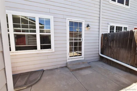 a view of house exterior with windows