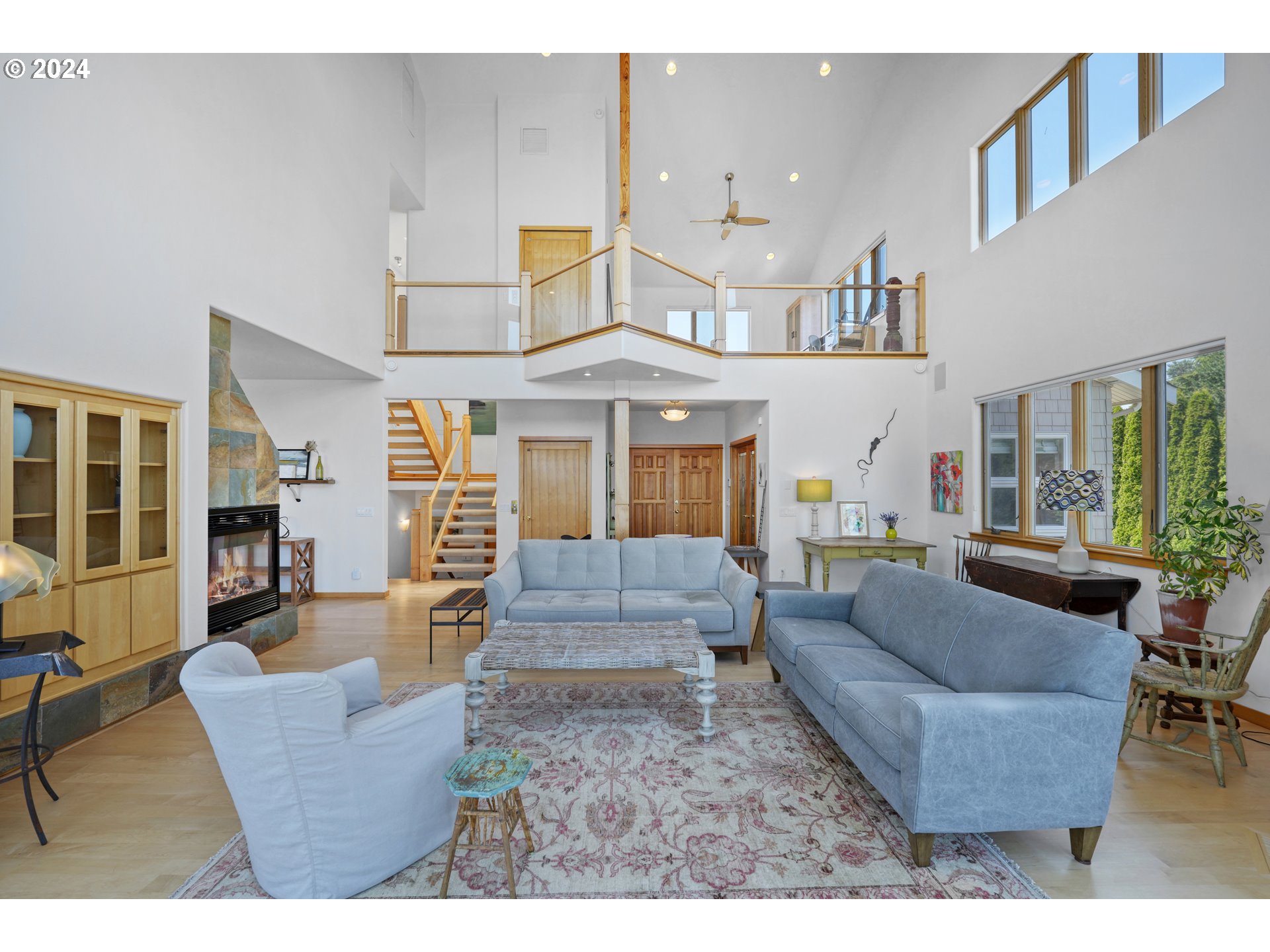 4844 G Loop Bow, WA 98232 - Photo 12 of 40 a living room with furniture and a fireplace